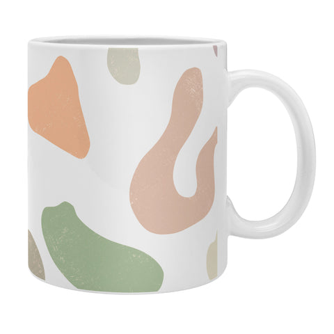 Ninola Design Abstract Memphis Terracota Coffee Mug