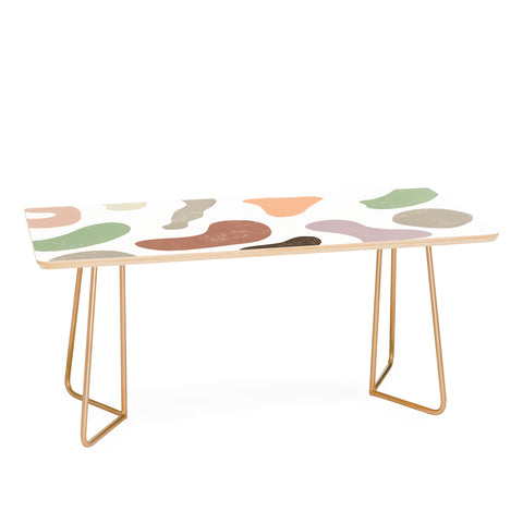 Ninola Design Abstract Memphis Terracota Coffee Table