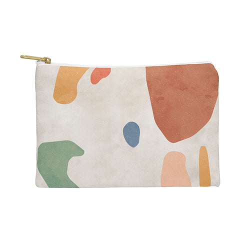 Ninola Design Abstract Shapes Terracota Pouch
