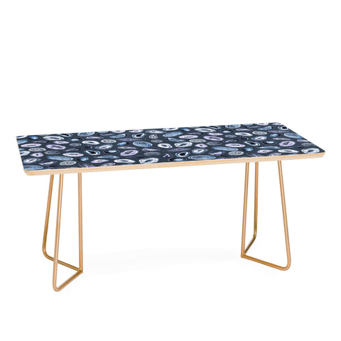 Ninola Design Agathe slices Blue Coffee Table