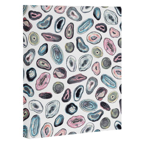 Ninola Design Agathe slices Pastel Art Canvas