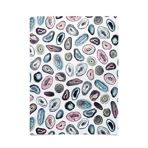 Ninola Design Agathe slices Pastel Poster