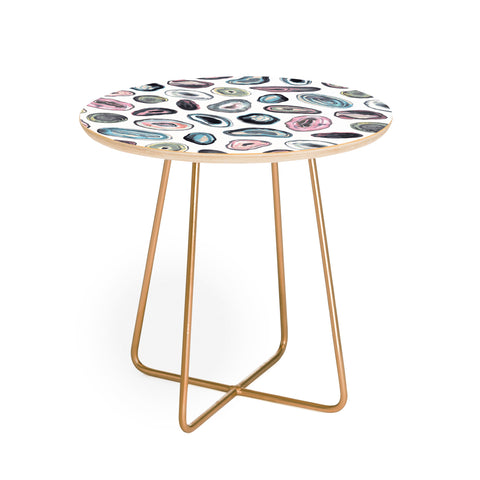Ninola Design Agathe slices Pastel Round Side Table