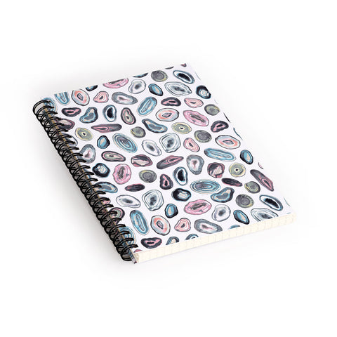 Ninola Design Agathe slices Pastel Spiral Notebook
