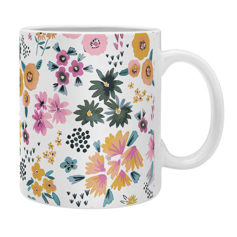 Ninola Design Artful little flowers summer Coffee Mug