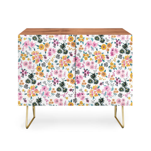 Ninola Design Artful little flowers summer Credenza