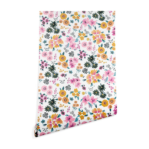 Ninola Design Artful little flowers summer Wallpaper