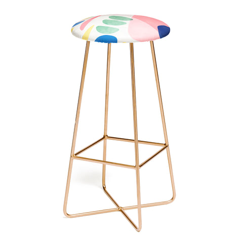 Ninola Design Artful Organic Bold Shapes Bar Stool