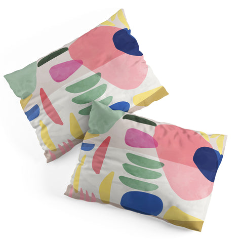 Ninola Design Artful Organic Bold Shapes Pillow Shams