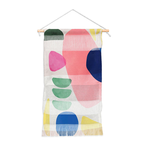 Ninola Design Artful Organic Bold Shapes Wall Hanging Portrait