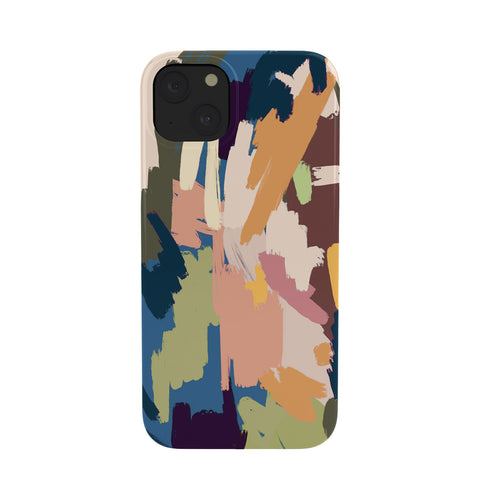 Ninola Design Artsy Mineral Landscape Blue Phone Case