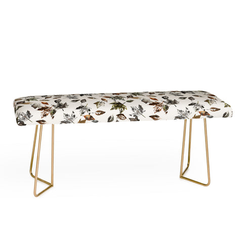 Ninola Design Autumn leaves Natural Bench