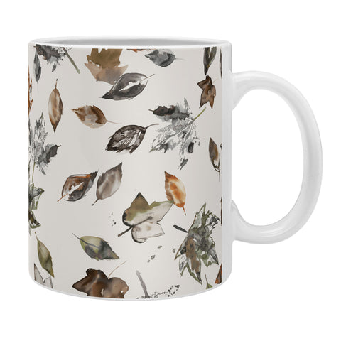 Ninola Design Autumn leaves Natural Coffee Mug