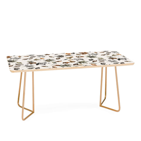Ninola Design Autumn leaves Natural Coffee Table