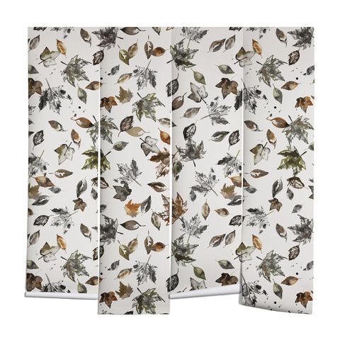 Ninola Design Autumn leaves Natural Wall Mural