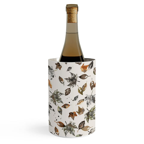 Ninola Design Autumn leaves Natural Wine Chiller