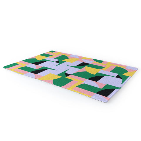 Ninola Design Bauhaus Shapes Spring Area Rug