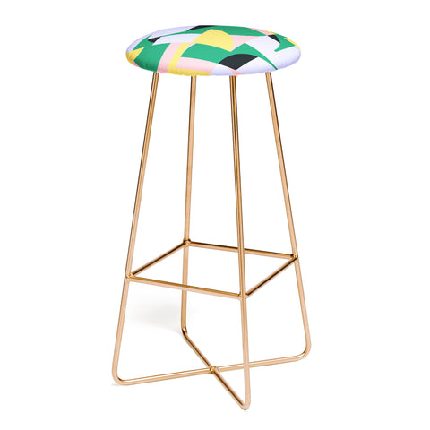 Ninola Design Bauhaus Shapes Spring Bar Stool