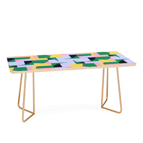 Ninola Design Bauhaus Shapes Spring Coffee Table