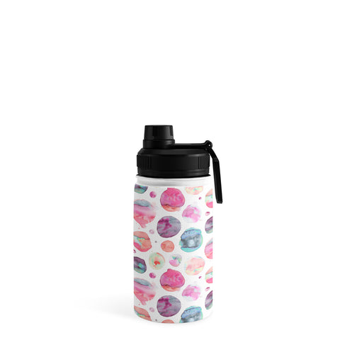 Ninola Design Big Watery Dots Pastel Water Bottle
