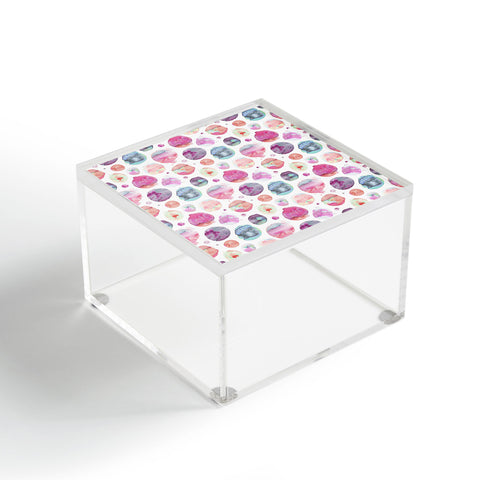 Ninola Design Big Watery Dots Pastel Acrylic Box