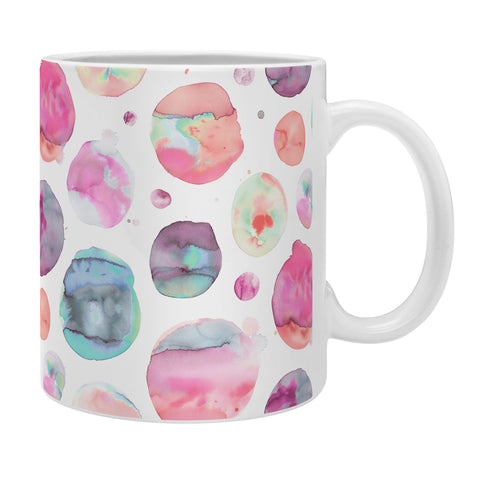 Ninola Design Big Watery Dots Pastel Coffee Mug