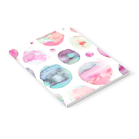 Ninola Design Big Watery Dots Pastel Notebook