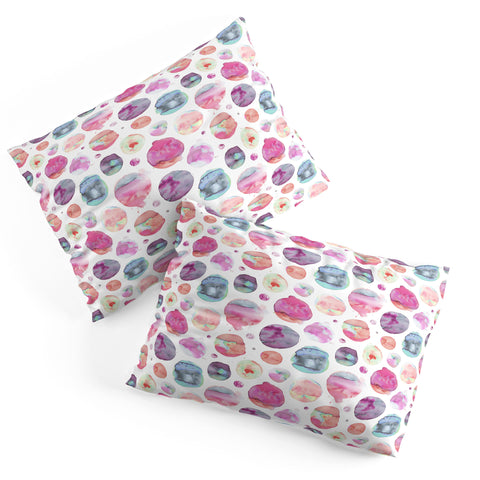 Ninola Design Big Watery Dots Pastel Pillow Shams