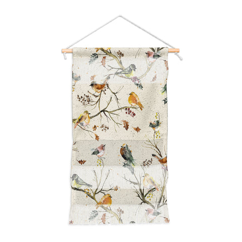 Ninola Design Birds Tree Classic Cottage Wall Hanging Portrait