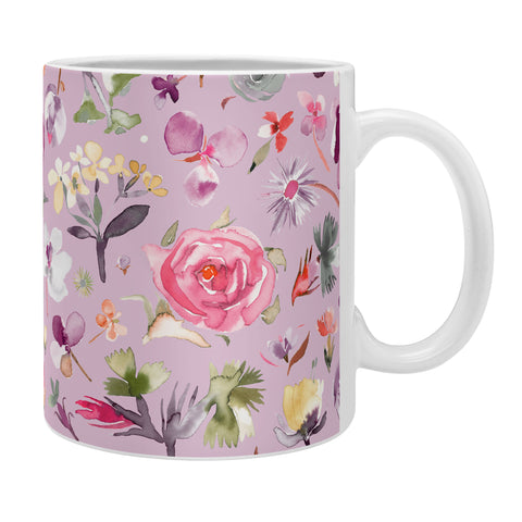Ninola Design Blooming flowers lilac Coffee Mug