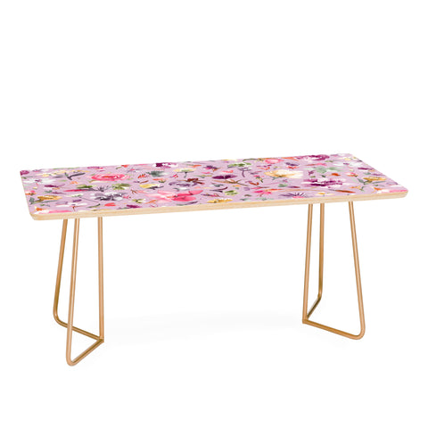 Ninola Design Blooming flowers lilac Coffee Table