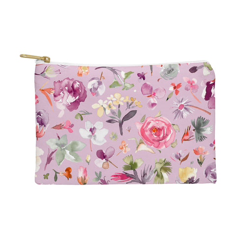Ninola Design Blooming flowers lilac Pouch