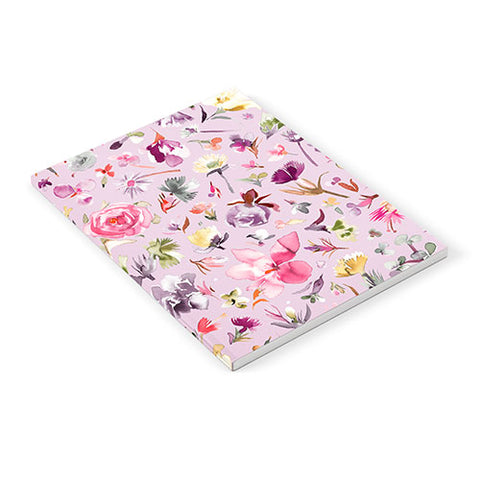 Ninola Design Blooming flowers lilac Notebook