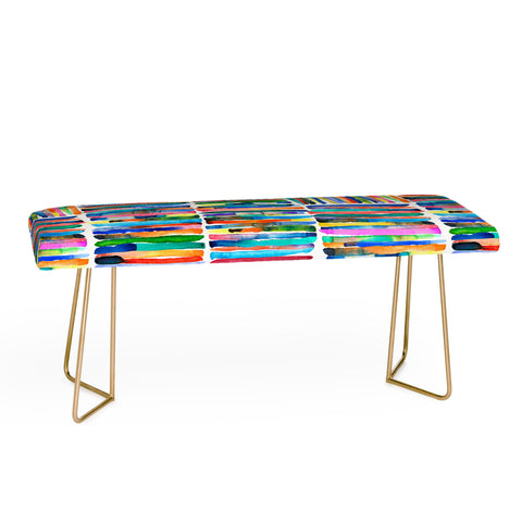 Ninola Design Bold and bright stripes Multi Bench
