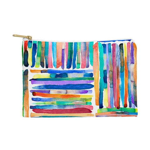 Ninola Design Bold and bright stripes Multi Pouch