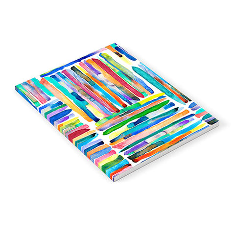 Ninola Design Bold and bright stripes Multi Notebook