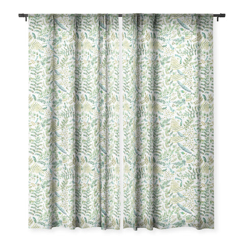 Ninola Design Botanical collection Sheer Window Curtain