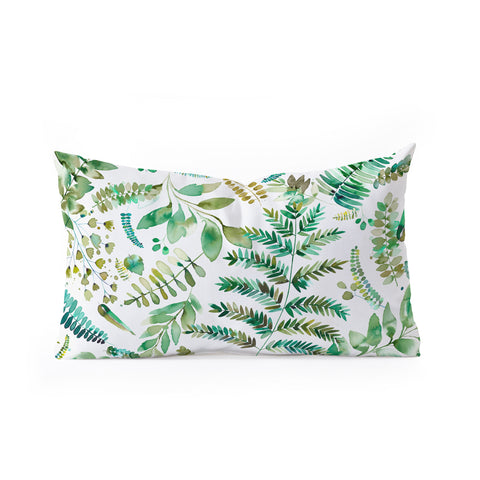 Ninola Design Botanical collection Oblong Throw Pillow