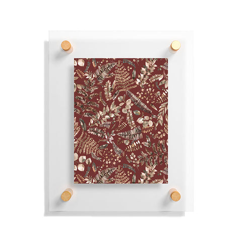 Ninola Design Botanical collection Organic holiday Floating Acrylic Print