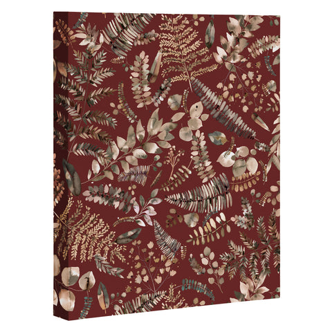 Ninola Design Botanical collection Organic holiday Art Canvas