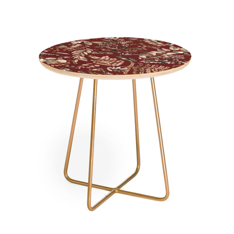 Ninola Design Botanical collection Organic holiday Round Side Table