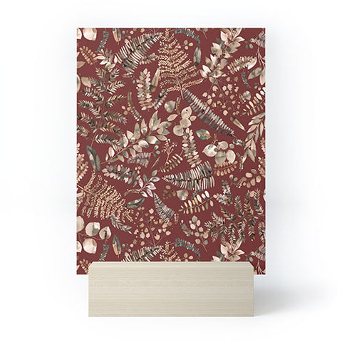 Ninola Design Botanical collection Organic holiday Mini Art Print