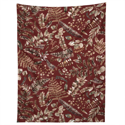 Ninola Design Botanical collection Organic holiday Tapestry