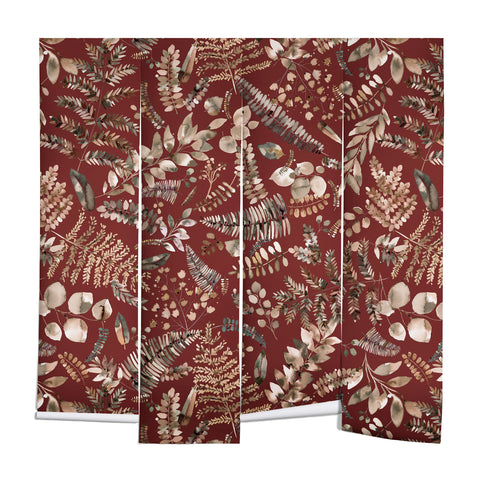 Ninola Design Botanical collection Organic holiday Wall Mural