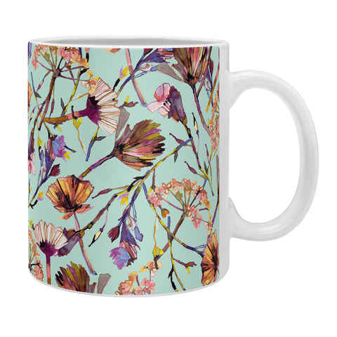 Ninola Design Botanical Dry Wild Flowers Coffee Mug