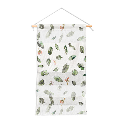 Ninola Design Botanical leaves Green Wall Hanging Portrait
