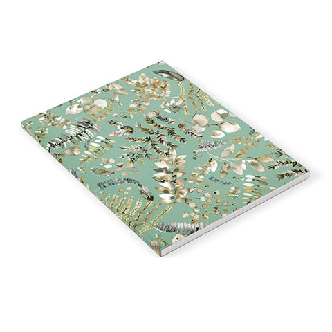 Ninola Design Botanical plants Bio Green Notebook