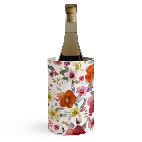 Ninola Design Bountiful Bouquet Countryside Red Wine Chiller