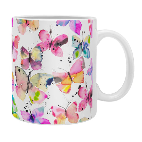 Ninola Design Butterflies watercolor gradation Coffee Mug