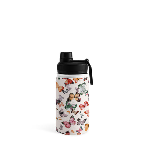Ninola Design Butterflies wings countryside Water Bottle
